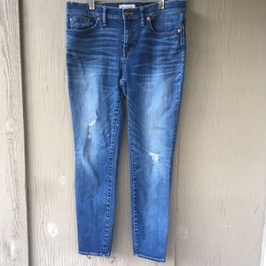 Madewell High Riser Skinny Skinny Jeans Size 32